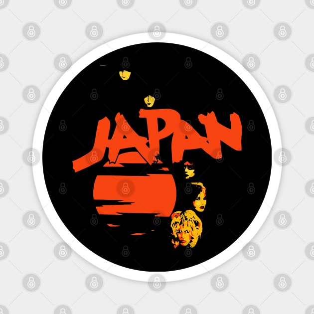 Japan [][][] 80s Retro New Wave FanArt Magnet by darklordpug